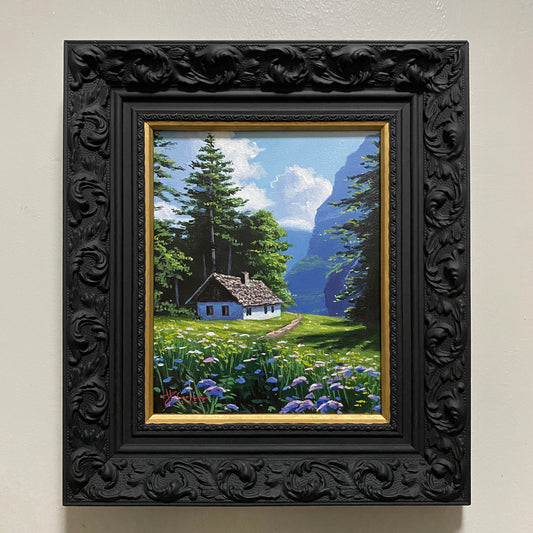 "Peace on the Ridge" 8x10 Original Acrylic Painting